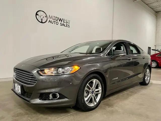 2015 Ford Fusion Hybrid Titanium for sale in Eden Prairie, MN