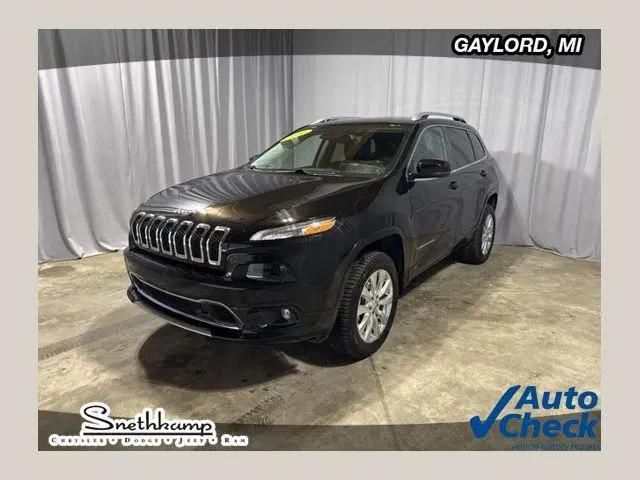 2017 Jeep Cherokee Overland for sale in gaylord, MI