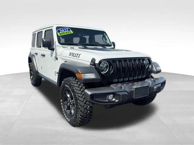 2022 Jeep Wrangler Unlimited Willys 4x4 for sale in Fort Wayne, IN