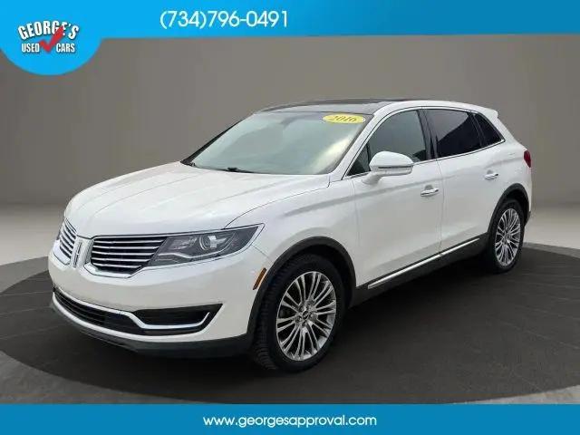 2016 Lincoln MKX Reserve for sale in Brownstown Charter Twp, MI