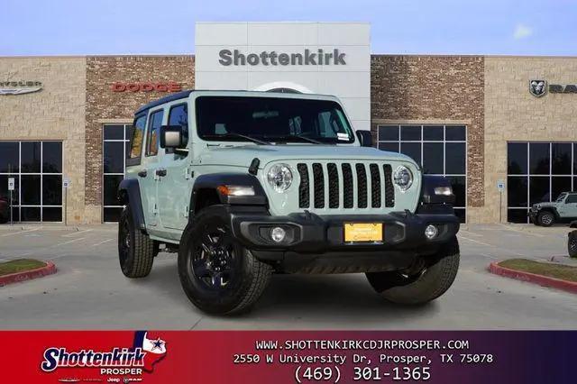 2024 Jeep Wrangler 4-Door Sport 4x4 for sale in Prosper, TX