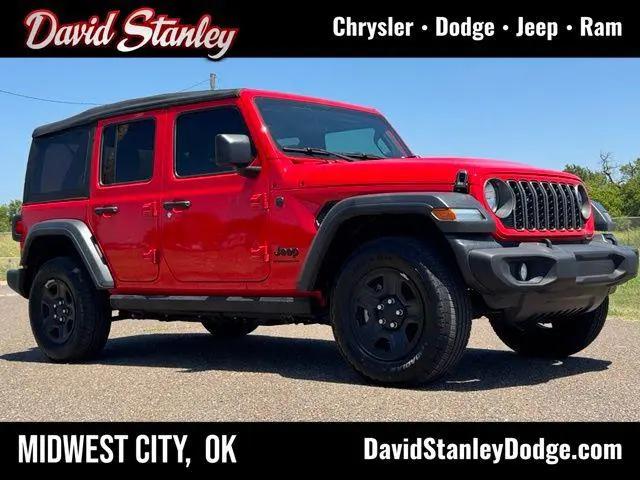 2025 Jeep Wrangler 4-Door Sport 4x4 for sale in Oklahoma City, OK