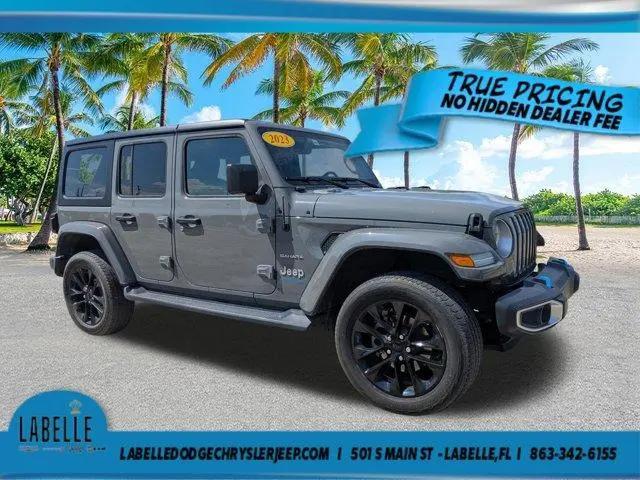 2023 Jeep Wrangler 4xe Sahara 4x4 for sale in LaBelle, FL
