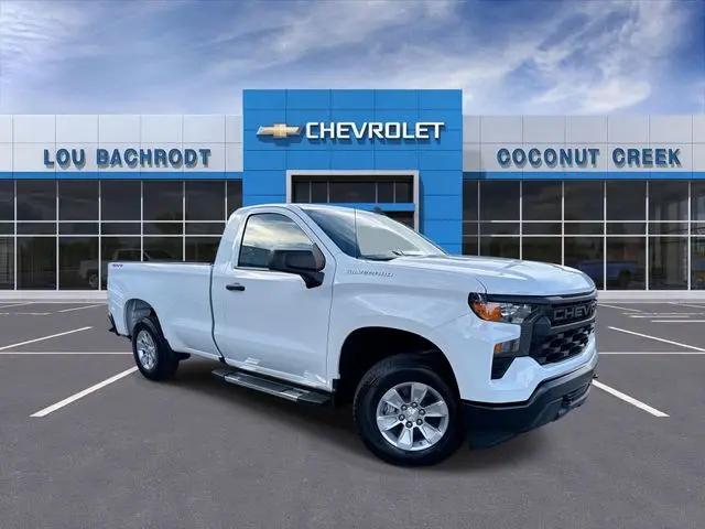 2025 Chevrolet Silverado 1500 4WD Regular Cab Long Bed WT for sale in Coconut Creek, FL