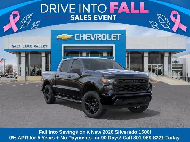 2026 Chevrolet Silverado 1500 4WD Crew Cab Short Bed Custom for sale in West Valley City, UT