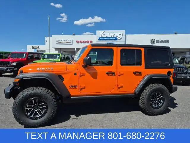 2026 Jeep Wrangler 4-Door Willys 4x4 for sale in Layton, UT