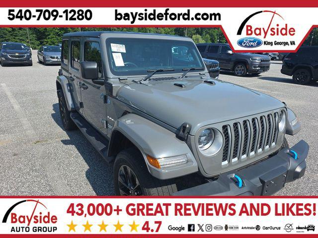 2023 Jeep Wrangler 4xe Sahara 4x4 for sale in King George, VA