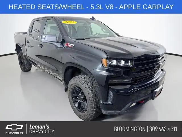 2021 Chevrolet Silverado 1500 4WD Crew Cab Short Bed LT Trail Boss for sale in Bloomington, IL