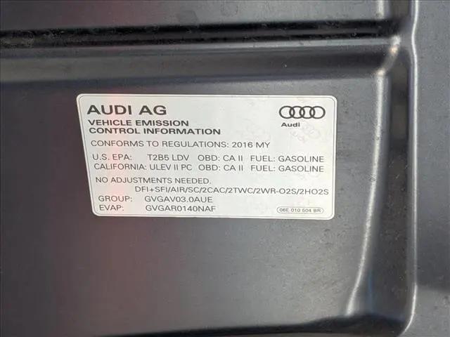 2016 Audi A6 3.0T Prestige