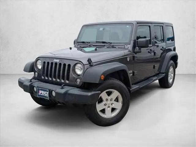 2018 Jeep Wrangler JK Unlimited Sport S 4x4 for sale in Katy, TX