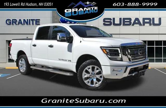 2020 Nissan Titan Crew Cab SL 4x4 for sale in Hudson, NH