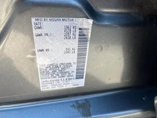 2024 Nissan Altima SV FWD