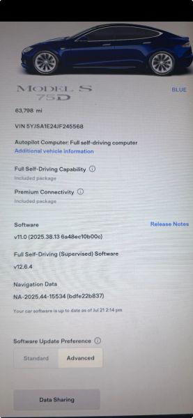 2018 Tesla Model S 75D