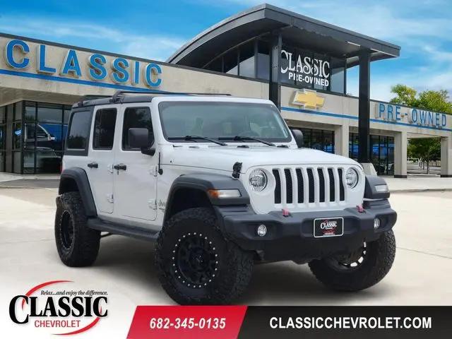 2018 Jeep Wrangler Unlimited Sport S 4x4 for sale in Grapevine, TX