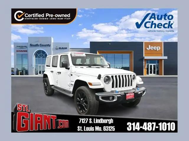 2022 Jeep Wrangler 4xe Unlimited Sahara 4x4 for sale in St. Louis, MO