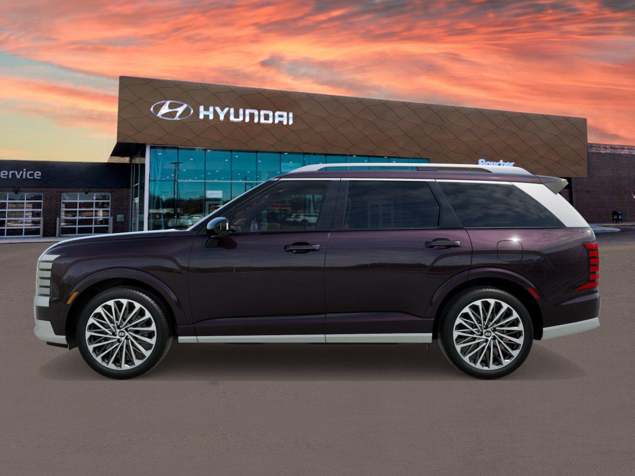 New 2027 Galaxy Maroon Pearl Hyundai Calligraphy image 3