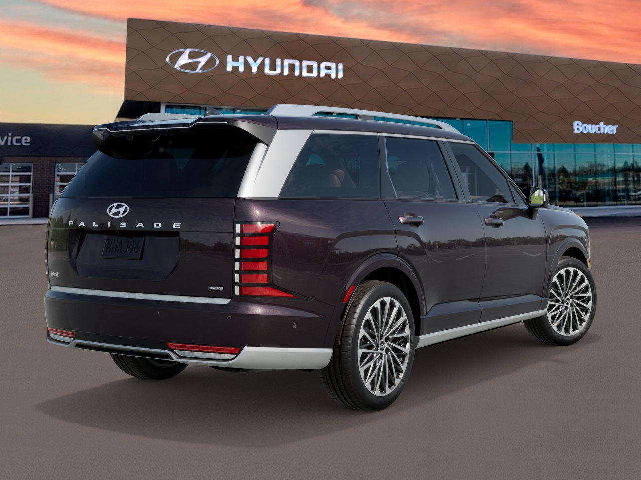 New 2027 Galaxy Maroon Pearl Hyundai Calligraphy image 4
