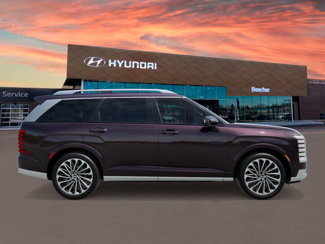 New 2027 Galaxy Maroon Pearl Hyundai Calligraphy image 7