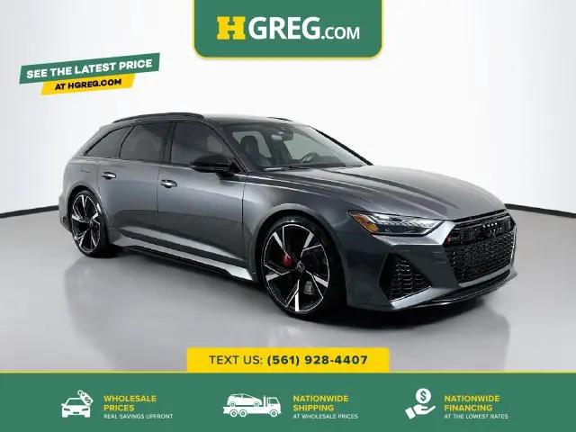 2022 Audi RS 6 Avant TFSI quattro Tiptronic for sale in West Palm Beach, FL