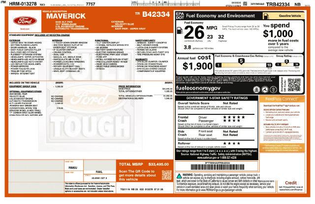 2026 Ford Maverick XLT