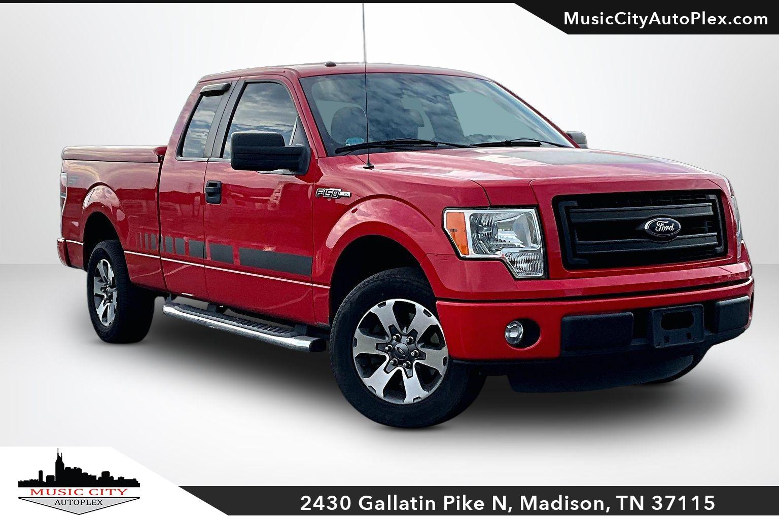 Race Red 2013 Ford F-150 Pickup Truck 4X2 Automatic