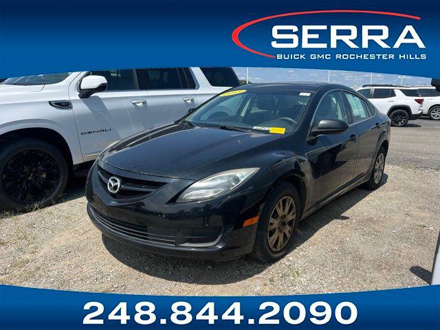 Ebony Black 2013 Mazda MAZDA6 Sedan Front-Wheel Drive Automatic