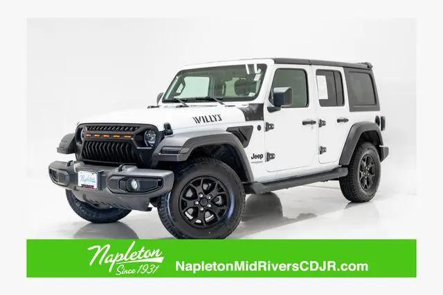 2022 Jeep Wrangler Unlimited Willys 4x4 for sale in St Peters, MO