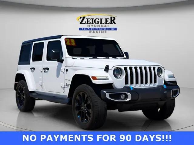 2023 Jeep Wrangler 4xe Sahara 4x4 for sale in Mt. Pleasant, WI