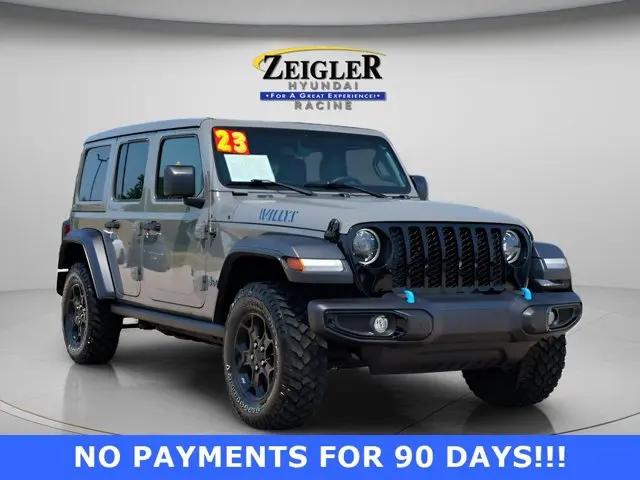 2023 Jeep Wrangler 4xe 4x4 for sale in Mt. Pleasant, WI