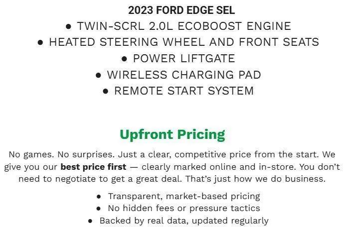2023 Ford Edge SEL for sale in Appleton, WI