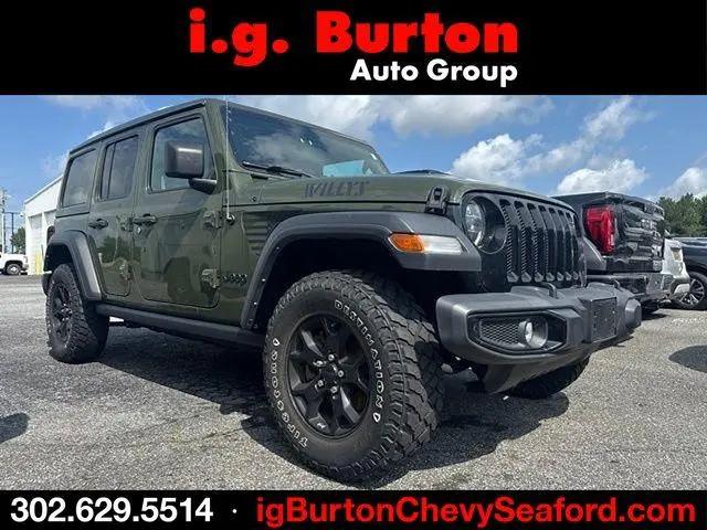 2022 Jeep Wrangler Unlimited Willys 4x4 for sale in Seaford, DE