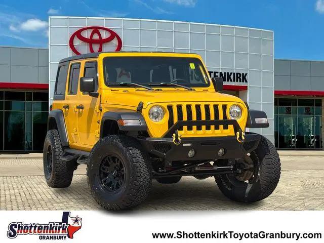 2018 Jeep Wrangler Unlimited Sport 4x4 for sale in Granbury, TX