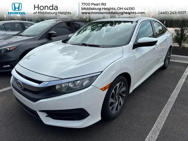 2017 Honda Civic EX for sale in Middleburg Heights, OH