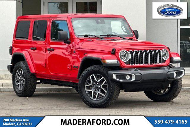 2025 Jeep Wrangler 4-Door Sahara 4x4 for sale in Madera, CA