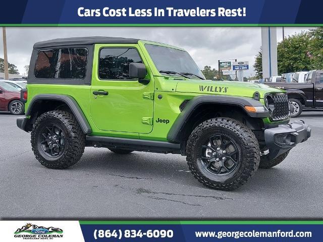 2025 Jeep Wrangler 2-Door Willys 4x4 for sale in Travelers Rest, SC