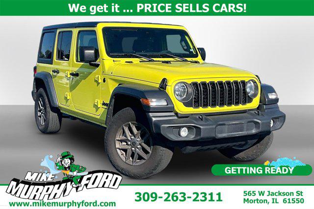 2024 Jeep Wrangler 4-Door Sport S 4x4 for sale in Morton, IL