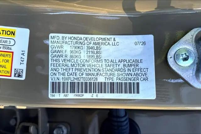 2026 Honda Civic Sport