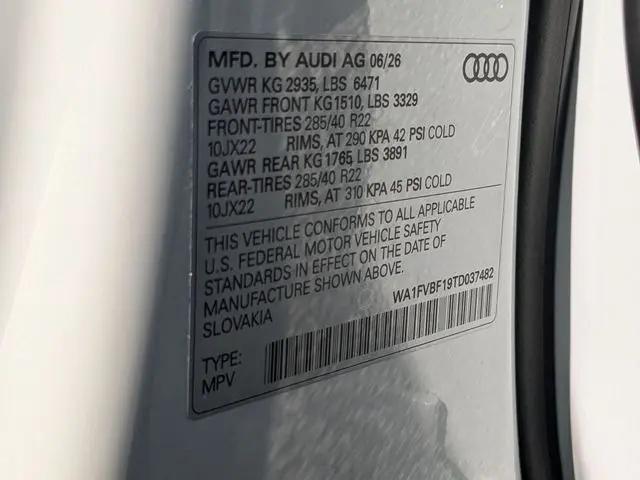 2026 Audi Q8 Prestige Plus 55 TFSI quattro Tiptronic