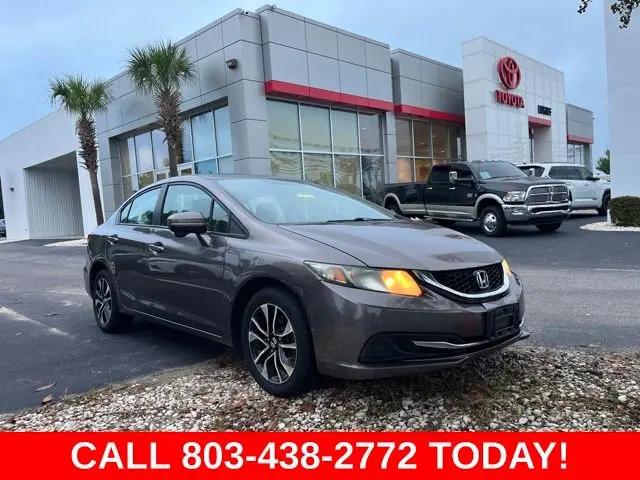 2015 Honda Civic EX for sale in Lugoff, SC