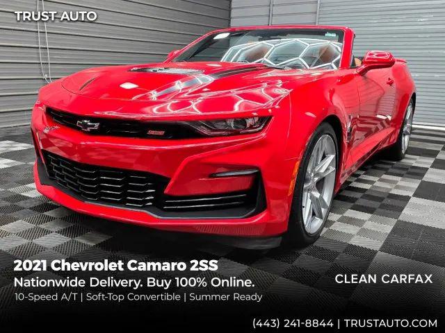 2021 Chevrolet Camaro RWD Convertible 2SS for sale in Sykesville, MD