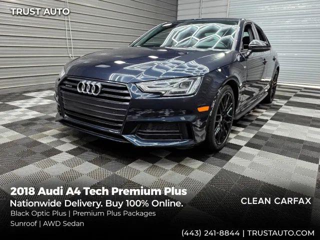 2018 Audi A4 2.0T Premium for sale in Sykesville, MD
