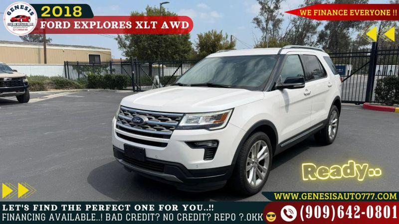 2018 Ford Explorer XLT for sale in Fontana, CA