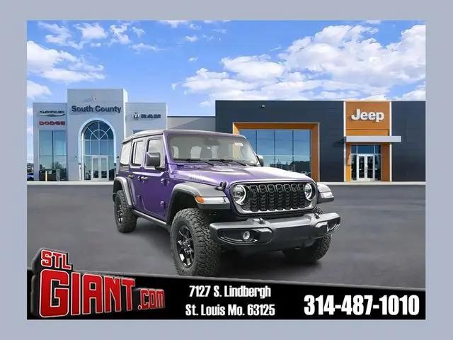 2026 Jeep Wrangler 4-Door Willys 4x4 for sale in St. Louis, MO
