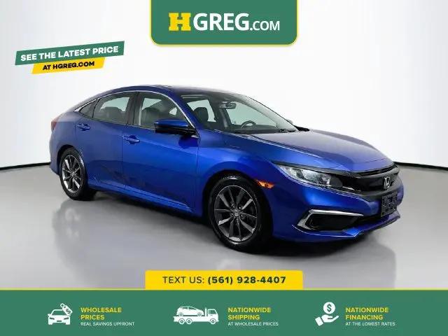 2020 Honda Civic EX-L for sale in West Palm Beach, FL