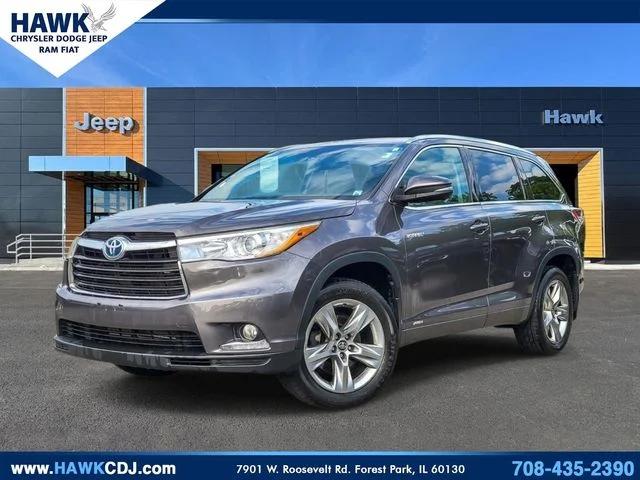 2016 Toyota Highlander Hybrid Limited for sale in Forest Park, IL