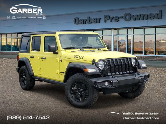 2022 Jeep Wrangler Unlimited Willys Sport 4x4 for sale in Saginaw, MI