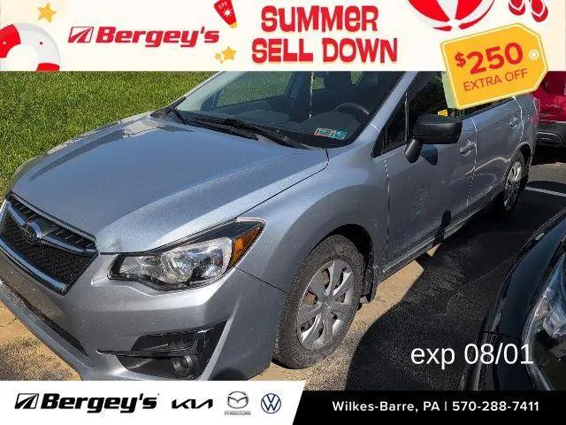 2016 Subaru Impreza 2.0i for sale in Larksville, PA