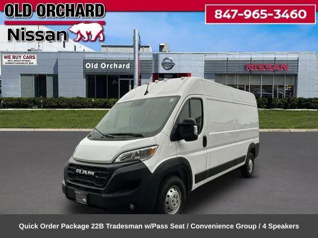 2025 Ram ProMaster Cargo Van Tradesman High Roof 159 WB w/Pass Seat for sale in Skokie, IL
