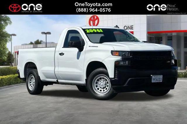 2021 Chevrolet Silverado 1500 2WD Regular Cab Long Bed WT for sale in Oakland, CA