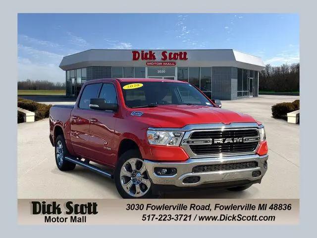 2020 Ram 1500 Big Horn Crew Cab 4x4 5'7" Box for sale in Fowlerville, MI